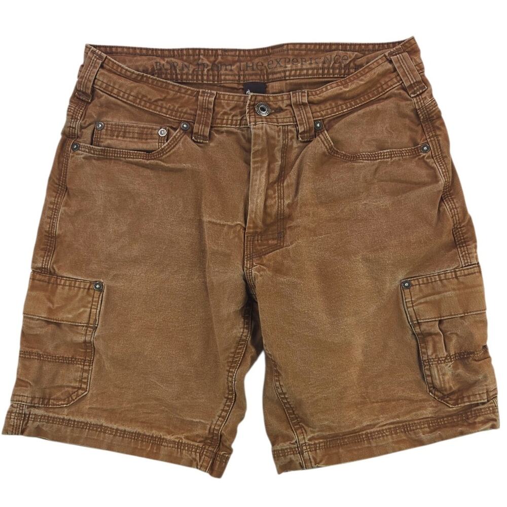 PrAna | Brown 8.5" Murray Relaxed Fit Cargo Shorts | Size 30 - Picture 1 of 5